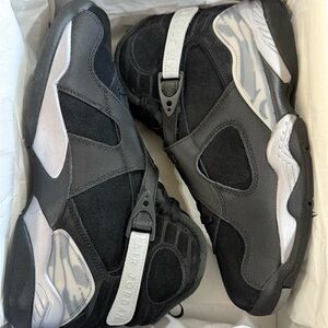 Jordan 8 winterize Black and Gray Men's Shoes size 9.5